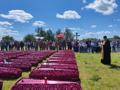 22.06.22 Захоронение во Ржеве