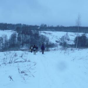 Разведывательно-поисковый выезд в Бельском районе
