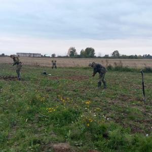 Поисковый отряд «Витязь» обнаружил 11 красноармейцев в Ржевском районе