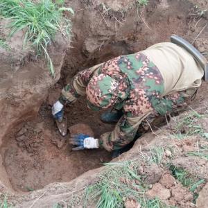Двоих красноармейцев обнаружил отряд «Витязь» в Ржевском районе