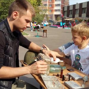 Поисковый отряд «Витязь» организовал передвижную выставку для жителей Москвы