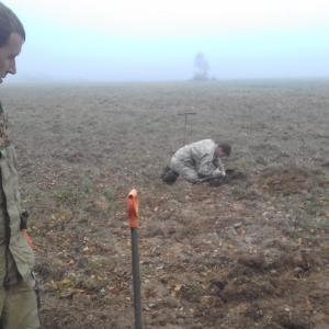 19 бойцов обнаружили поисковики отряда «Витязь» в Ржевском районе