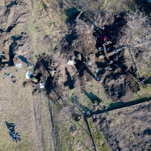 Останки 12 красноармейцев обнаружили участники международной экспедиции в Моздокском районе