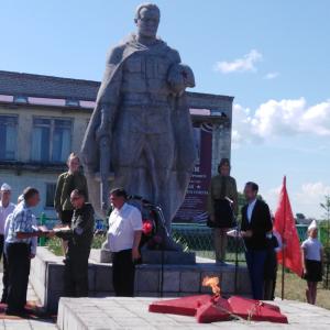 На родине почтили память красноармейца А.А. Радионова