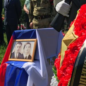 В Ворсме с почестями похоронили пропавшего на войне красноармейца