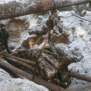 Экспедиция по подъему самолета МиГ-3
