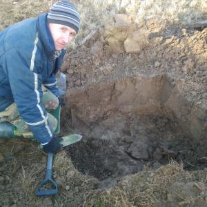 Четырех красноармейцев обнаружили поисковики отряда «Витязь» в Зубцовском районе
