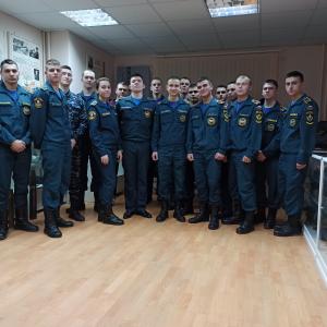 Поисковики отряда «ФИПО-АГПС» в Музее истории поискового движения Москвы