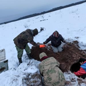 Первого солдата обнаружили участники поискового движения в Зубцовском районе