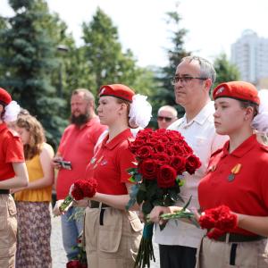 Московские поисковики почтили память народных ополченцев