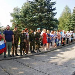 23 августа 2016 г. на Воинском мемориале в деревне Веригино состоялось торжественное захоронение.